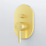 Steinberg 100 Einhandwannenmischer Brushed Gold