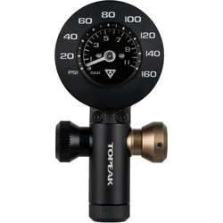 Topeak AirBooster G+ CO2 Fahrradpumpe Schwarz Modell 2025
