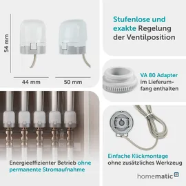 Homematic IP Stellantrieb motorisch für Fußbodenheizung HmIP-VDMOT