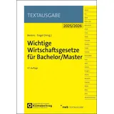 Nwb Verlag Wichtige Wirtschaftsgesetze für Bachelor/Master