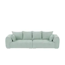 Big Sofa  London ¦ grün ¦ Maße (cm): B: 316 H: 72 T: 112