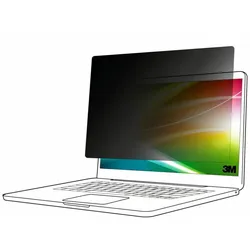 3M Bright Screen Privacy Filter - Blickschutzfilter für Notebook (horizontal)