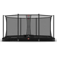 Berg Toys BERG Trampolin rechteckig 410 cm InGround + Safety Net Comfort