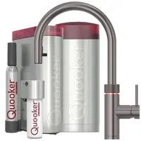 quooker deutschland gmbh Quooker Flex Round Set Küchenarmatur Gunmetal