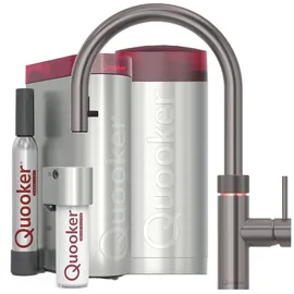quooker deutschland gmbh Quooker Flex Round Set Küchenarmatur Gunmetal