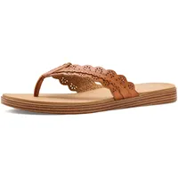Skechers Damen Summer Cove-Catching Sun Too Flip-Flop, Hellbraun, 7.5 - 37.5 EU
