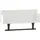 MÖBELPARTNER Wandregal Ella 59,8 x 13,5 x 31,5 cm Weiß