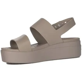 Crocs Brooklyn Low Wedge Herren Latte/Mushroom 36