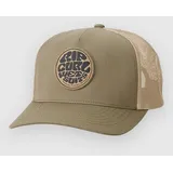 Rip Curl Wetsuit Icon Trucker-Cap beige/grün One Size