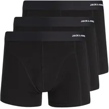 JACK & JONES Boxershorts in Schwarz im 3er Pack-XXL