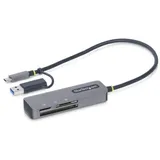 Startech StarTech.com USB 3.0 Multi-Media Memory Card Reader, SD/microSD/CompactFlash Card Reader, Portable USB 5Gbps Card Adapte