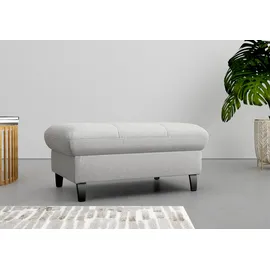 sit&more Stauraumhocker Maggiore 102 x 48 x 67 cm Grau