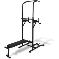 vidaXL Power Tower mit Sit-Up-Bank