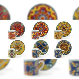 Excelsa Espressotasse 0,09 l Mehrfarbig 6 St.