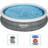 BESTWAY Swimmingpool Set Rund 366x76 cm