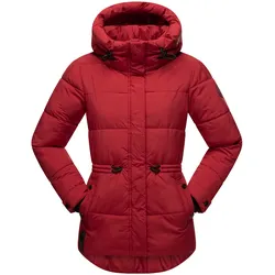 MARIKOO Damen Winter Stepp Jacke Outdoor Herbst Warme Steppjacke Kapuze Akumaa