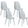 Beliani Esszimmerstuhl 4er Set EMORY
