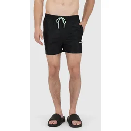 Sergio Tacchini GUACETO SWIMSHORT Schwarz/Grün M