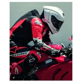 Alpinestars Supertech R10 Solid Integralhelm / Schwarz XL