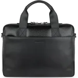 Bugatti Comet bags Aktentasche Leder 36 cm Laptopfach schwarz