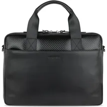 Bugatti Comet bags Aktentasche Leder 36 cm Laptopfach schwarz
