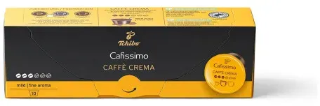 Kaffeekapseln für Tchibo Cafissimo / Caffitaly systems Tchibo Cafissimo Caffè Crema Fine Aroma, 10 Stk.