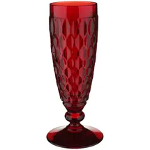 Villeroy & Boch Boston coloured Sektglas red