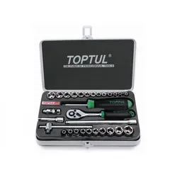TOPTUL Werkzeugset GCAD2902 Werkzeugsatz,Steckschlüsselsatz,Werkzeug Set,Werkzeug Kit