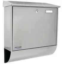 Rottner Tresor Expo Inox Silber inkl. Zeitungsfach