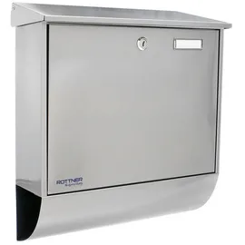 Rottner Tresor Expo Inox Silber inkl. Zeitungsfach