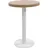 deluke Bistrotisch Ø 60 x 75 cm Hellbraun/Weiß