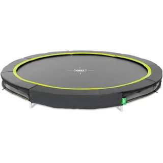 EXIT Silhouette sports Bodentrampolin ø305cm - schwarz