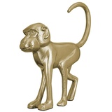 Gilde »Skulptur Monkey«, goldfarben