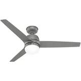 Hunter Seawave 132 cm Deckenventilator Silber