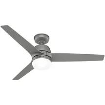 Hunter Seawave 132 cm Deckenventilator Silber