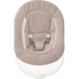 hauck Alpha+ natural inkl. Alpha Bouncer 2 in 1 stretch beige und Sitzauflage beige