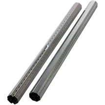 Schellenberg Achtkantstahlwelle Rollladen 160 cm Durchmesser 60 mm silberfarben