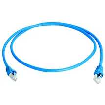 Telegärtner Karl Gärtner Mini-Patchkabel Kat.6A (IEC) S/FTP, 1,5 m, blau MP8 FS
