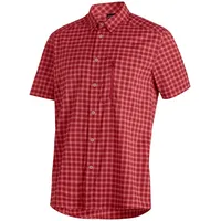 Maier Sports Kurzarmhemd Red Check 56