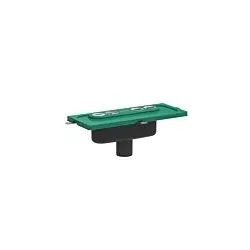 hansgrohe uBox universal Ablaufgehäuse 01002180 für vertikale Installation, DN 50