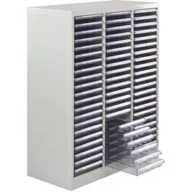 Proregal Schubladenbox PVC 88x80x35 cm Lichtgrau