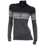 Aclima - Designwool Marius Mockneck Woman - Merinopullover Gr XL grau