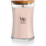 yankee candle s.r.o. WoodWick Hourglass große Duftkerze mit PlusWick Innovation, Vanilla & Sea Salt