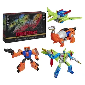 Hasbro Transformers Age of the Primes Leader Class Actionfiguren 2er-Pack G2 Dinobot Swoop & G2 Dinobot Sludge 19 cm