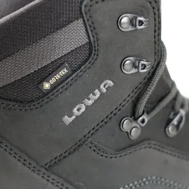Lowa Sicherheitsstiefel Renegade Work GTX black Mid Gr.42 schwarz/schwarz Leder/Text.