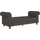dorel home Schlafcouch Velours 3-Sitzer Grau