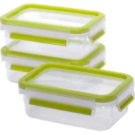 Emsa Frischhaltedosen Clip & Close grün 3 x 0,55 l