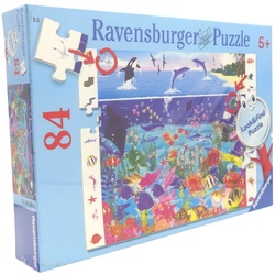 Ravensburger Puzzle Underwater Discovery Spaß 49 x 36 cm 84 Teile NEU OVP