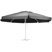 vidaXL Ersatzbezug Polyester 610 cm Anthrazit