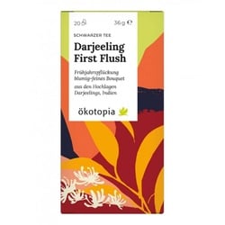 Ökotopia Darjeeling First Flush Schwarztee bio (20Btl)